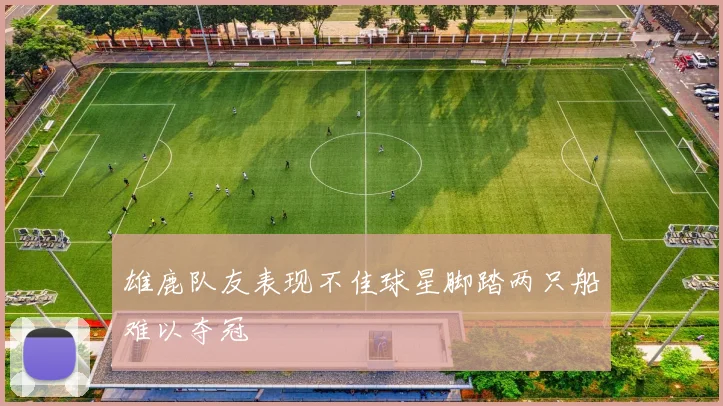 雄鹿队友表现不佳球星脚踏两只船难以夺冠
